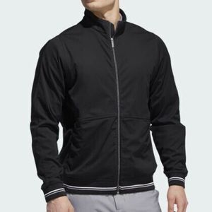 ADIDAS adiPure Black Bomber Jacket - Men’s M
